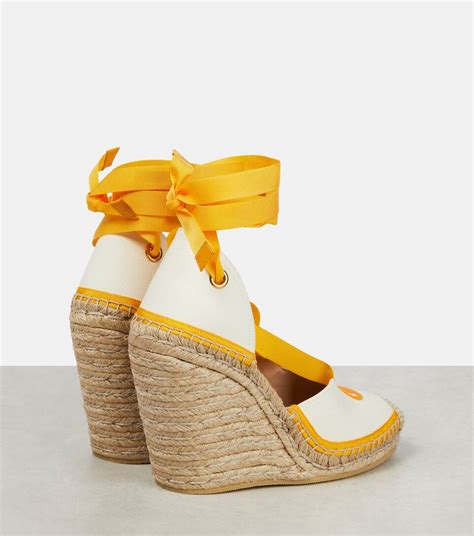 espadrillas zeppa gucci|Gucci espadrille sandals.